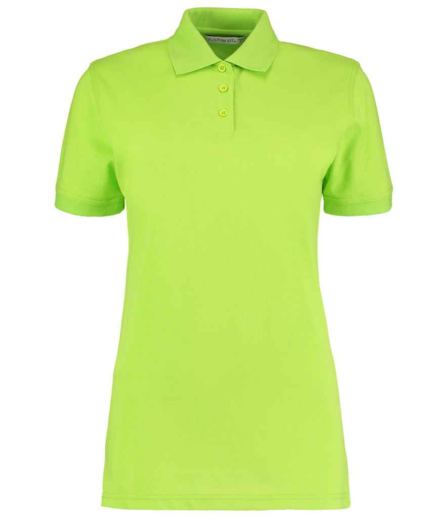 Kustom Kit Ladies Klassic Poly/Cotton Piqué Polo Shirt - Lime Green