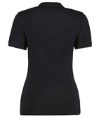 Kustom Kit Sophia Comfortec® V Neck Polo Shirt - Black