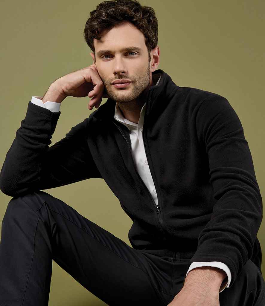 Kustom Kit Corporate Micro Fleece Jacket - Black