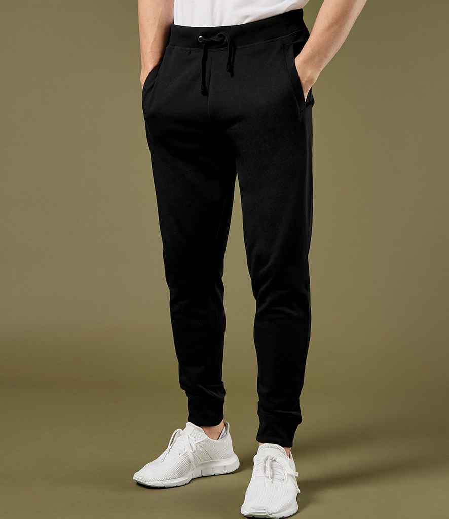 Kustom Kit Slim Fit Sweat Pants - Black