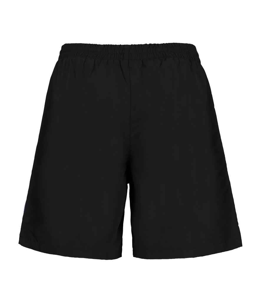 Kustom Kit Track Shorts - Black/White