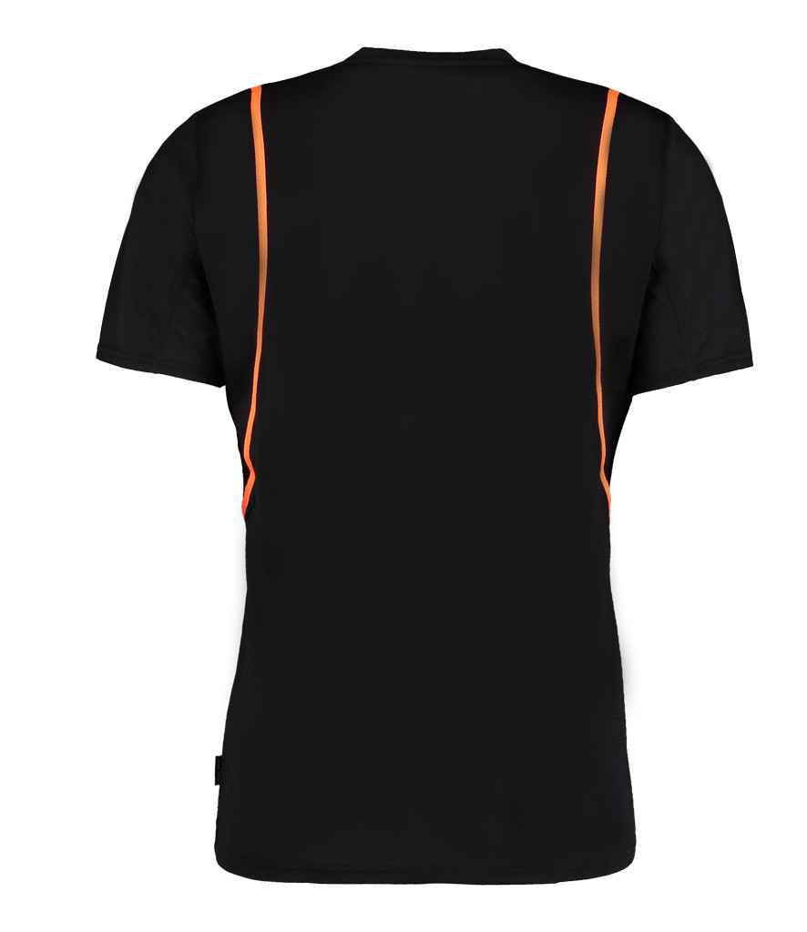 Kustom Kit Cooltex® T-Shirt - Black/Orange