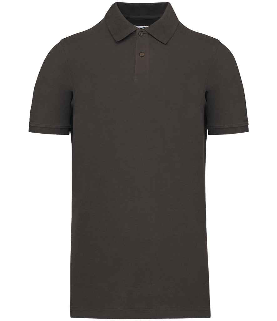 Kariban Organic 180 Piqué Polo Shirt - Dark Grey