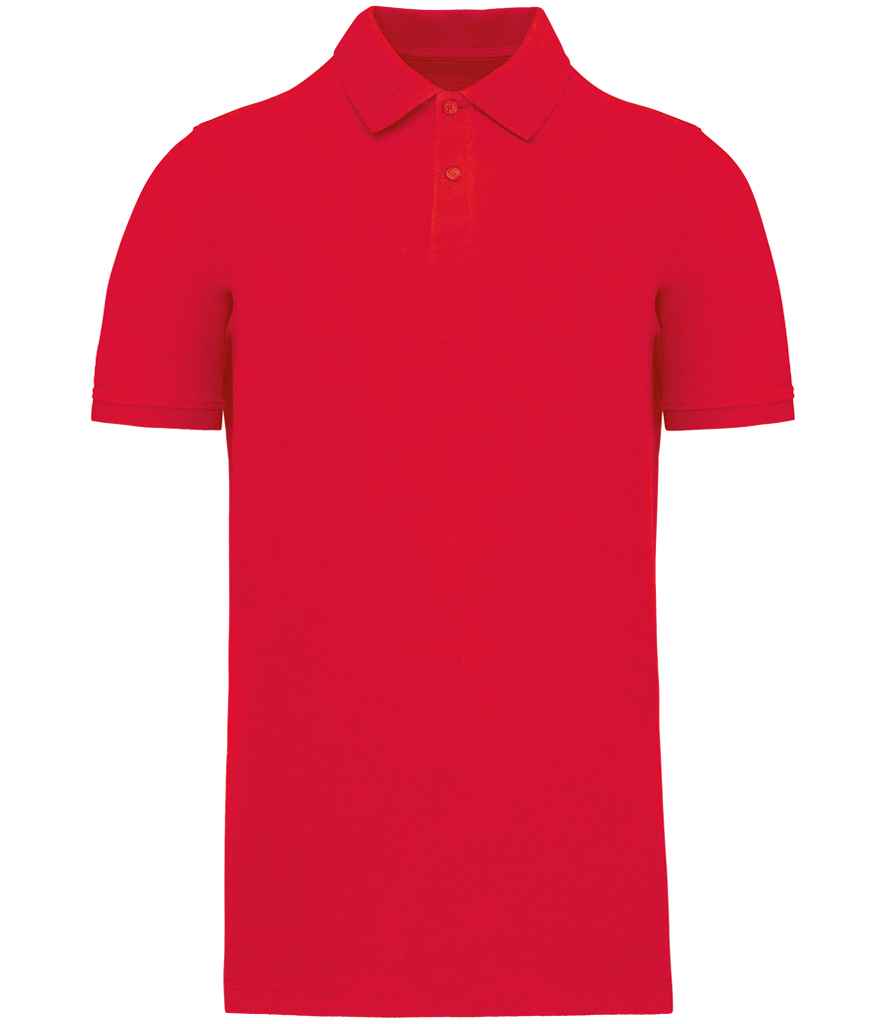 Kariban Organic 180 Piqué Polo Shirt - Red