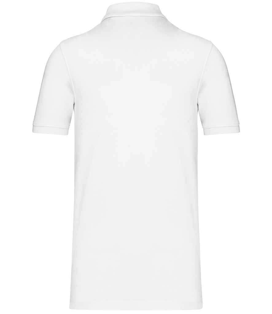Kariban Organic 180 Piqué Polo Shirt - White