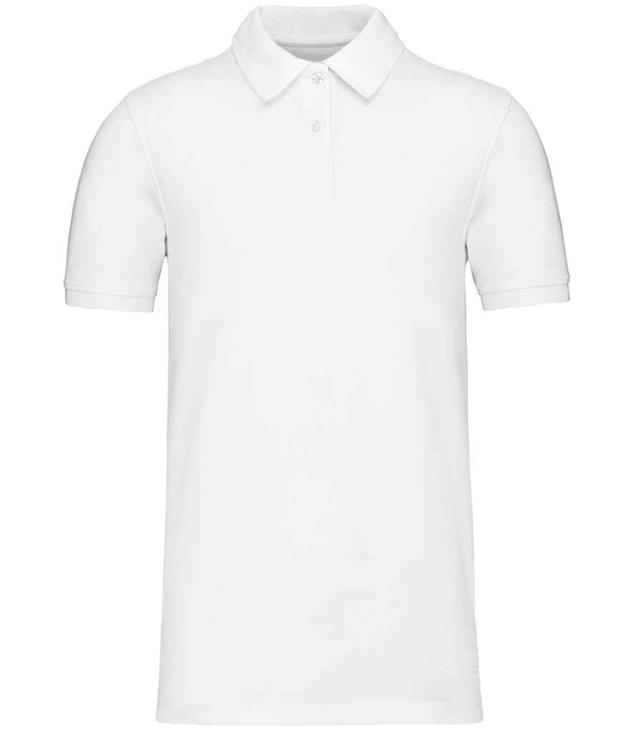 Kariban Organic 180 Piqué Polo Shirt - White
