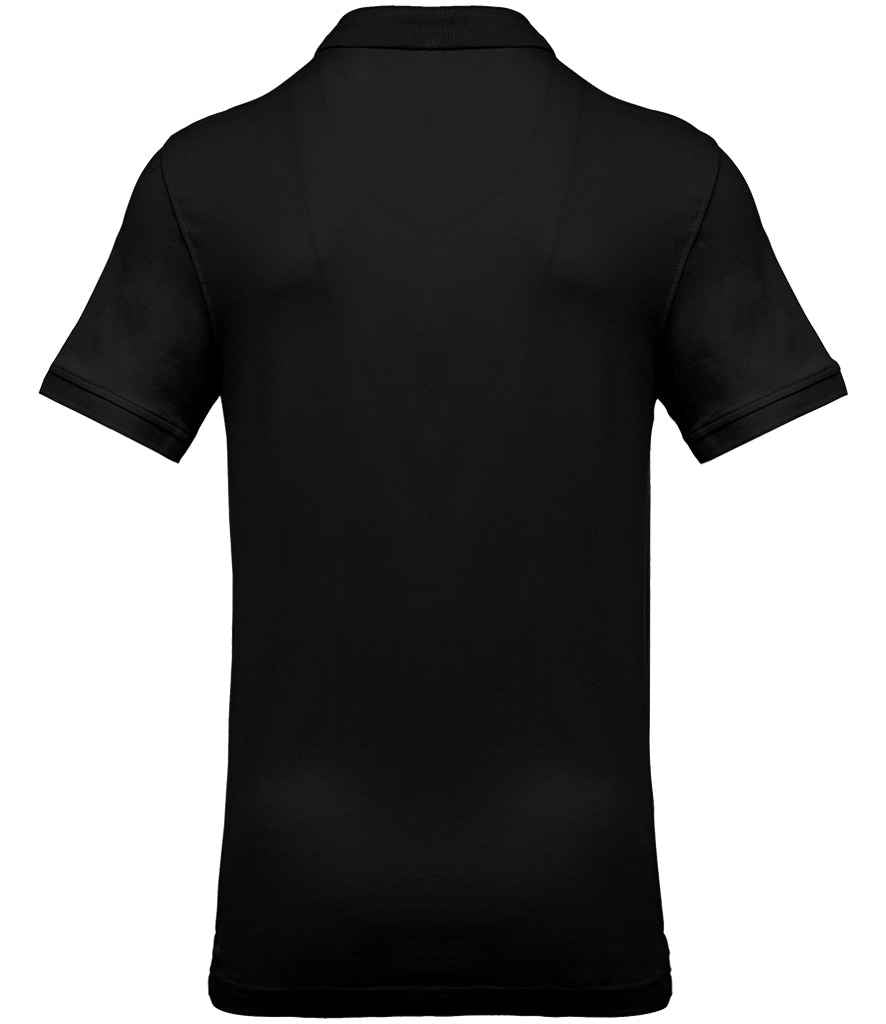 Kariban Short Sleeve Piqué Polo Shirt - Black