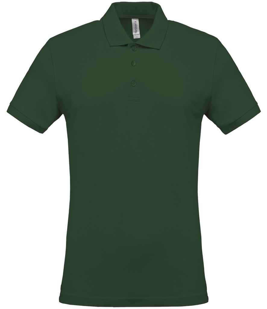 Kariban Short Sleeve Piqué Polo Shirt - Forest Green