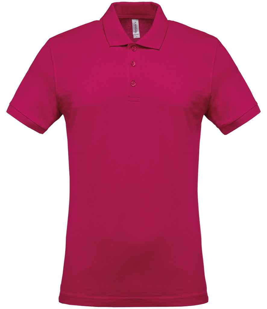 Kariban Short Sleeve Piqué Polo Shirt - Fuchsia