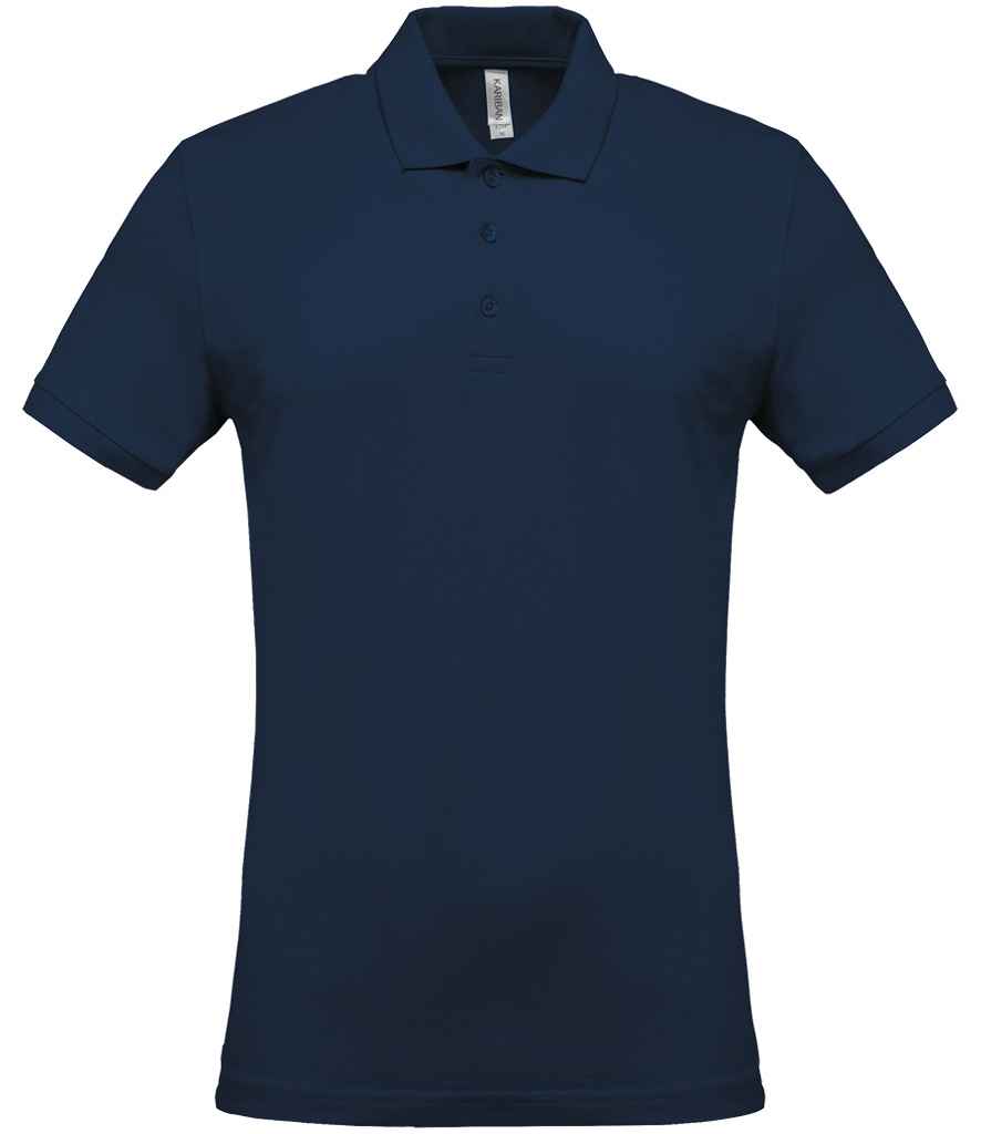 Kariban Short Sleeve Piqué Polo Shirt - Navy