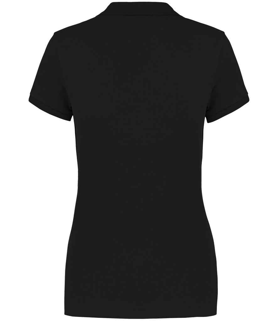 Kariban Ladies Short Sleeve Piqué Polo Shirt - Black