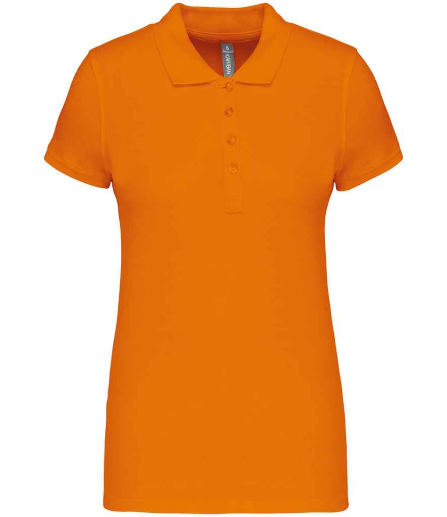 Kariban Ladies Short Sleeve Piqué Polo Shirt - Orange