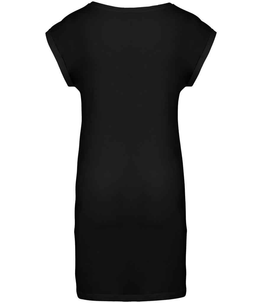 Kariban Ladies T-Shirt Dress - Black