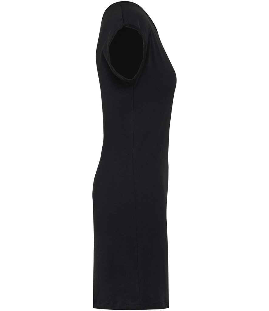 Kariban Ladies T-Shirt Dress - Black