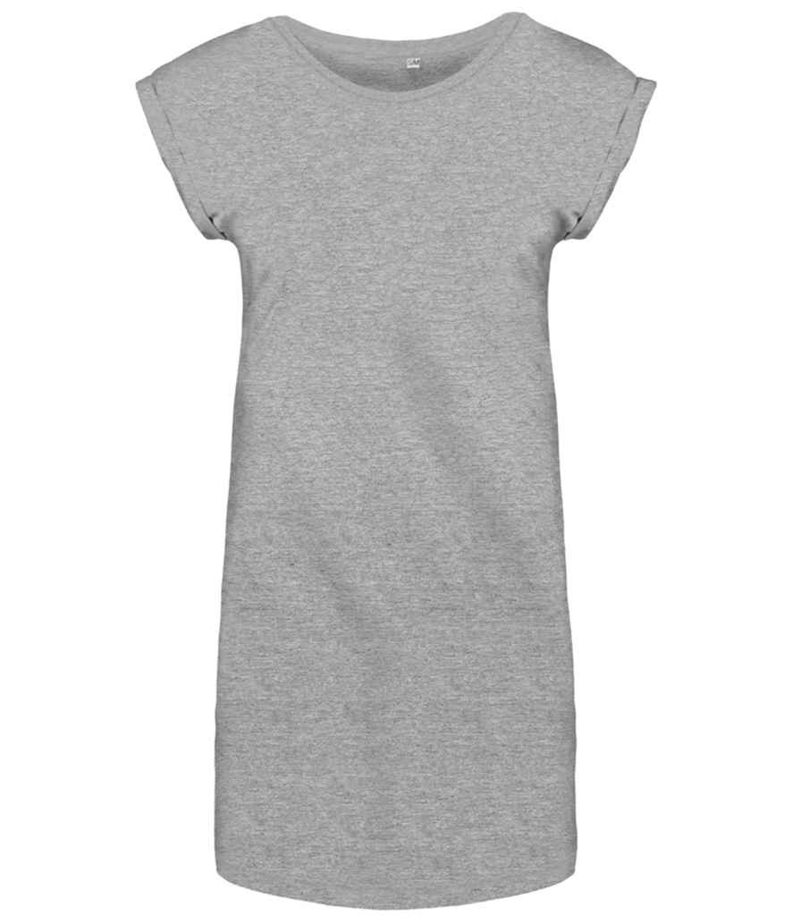 Kariban Ladies T-Shirt Dress - Light Grey