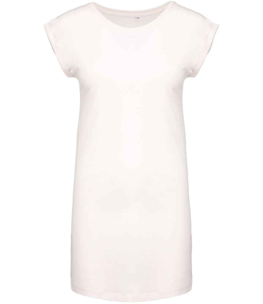 Kariban Ladies T-Shirt Dress - Off White
