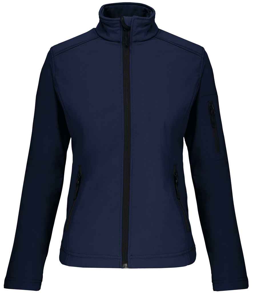 Kariban Ladies Soft Shell Jacket - Navy