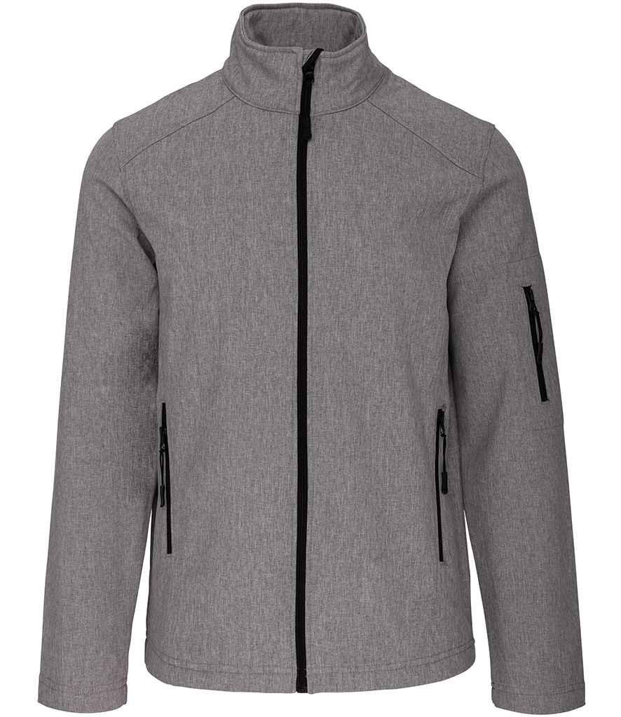 Kariban Soft Shell Jacket - Marl Grey