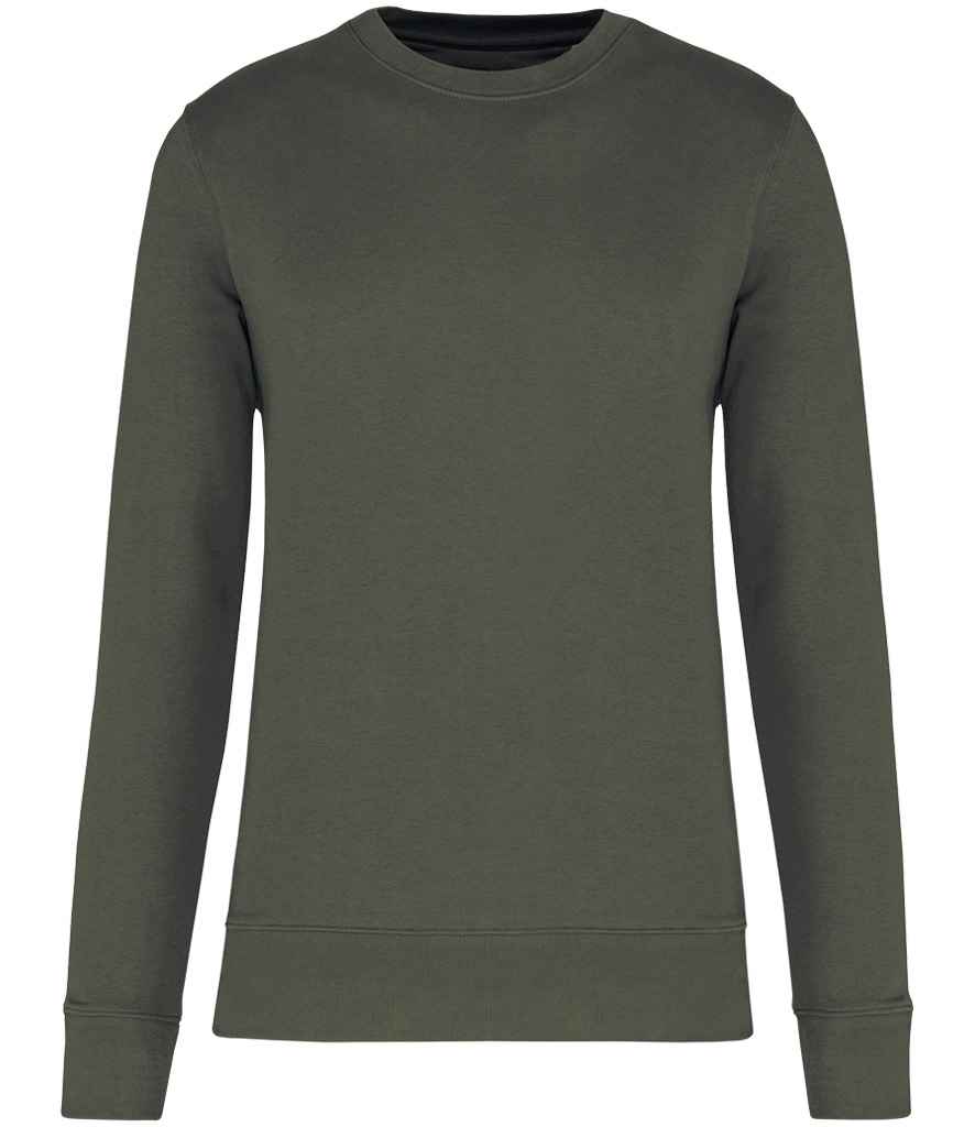 Kariban Unisex Crew Neck Sweatshirt - Dark Khaki