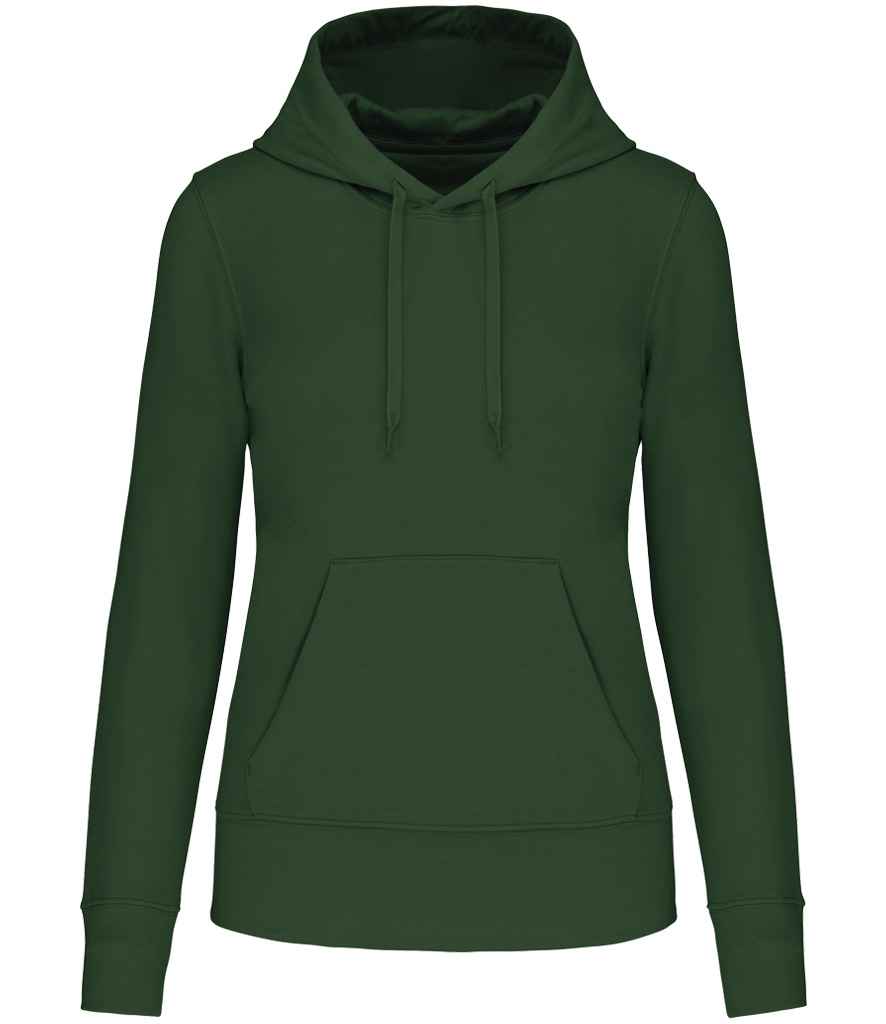 Kariban Ladies Hooded Sweatshirt - Forest Green
