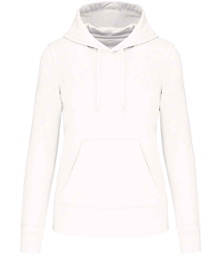 Kariban Ladies Hooded Sweatshirt - White