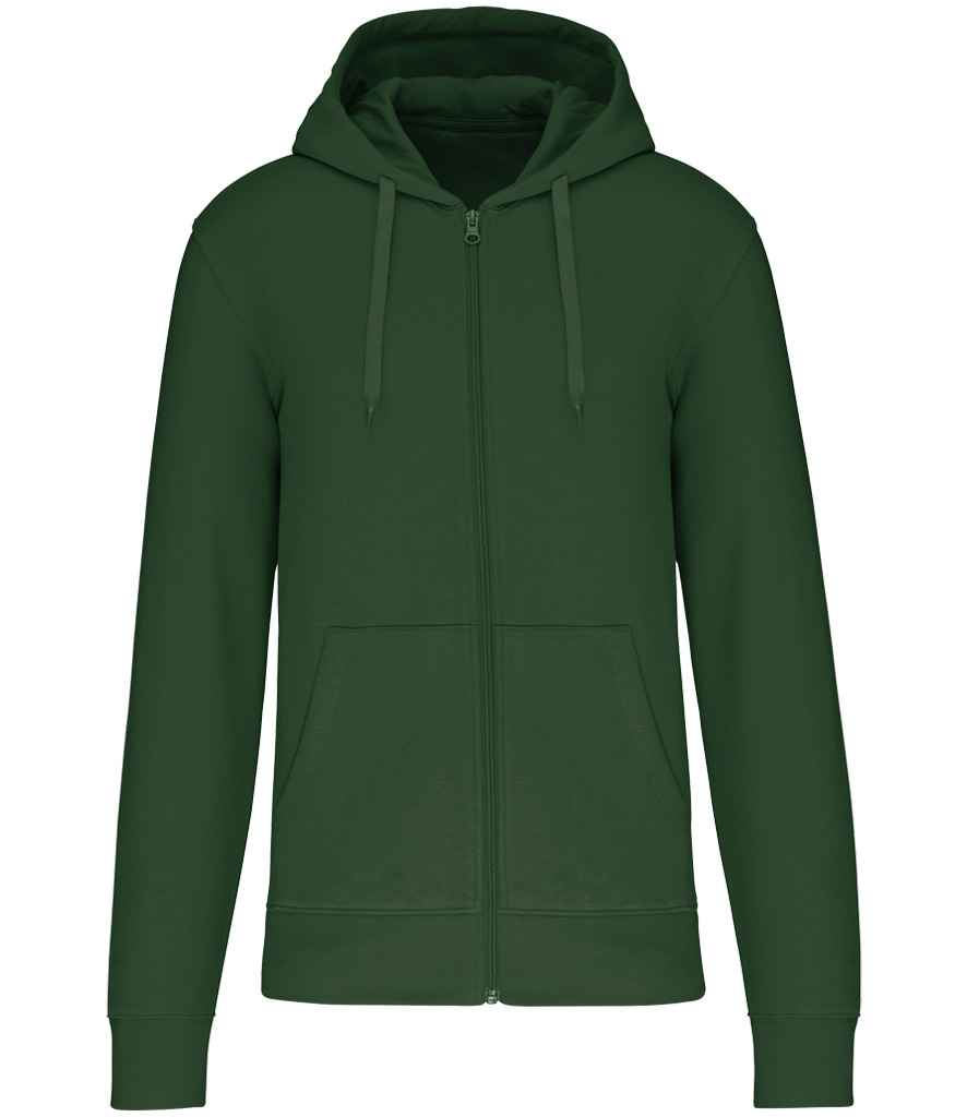 Kariban Full Zip Hoodie - Forest Green