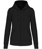 Kariban Ladies Full Zip Hoodie - Black