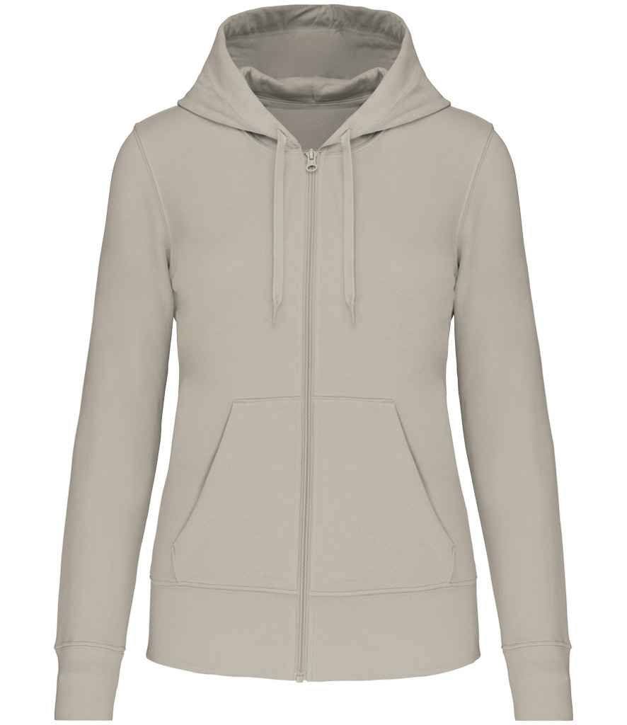 Kariban Ladies Full Zip Hoodie - Clay