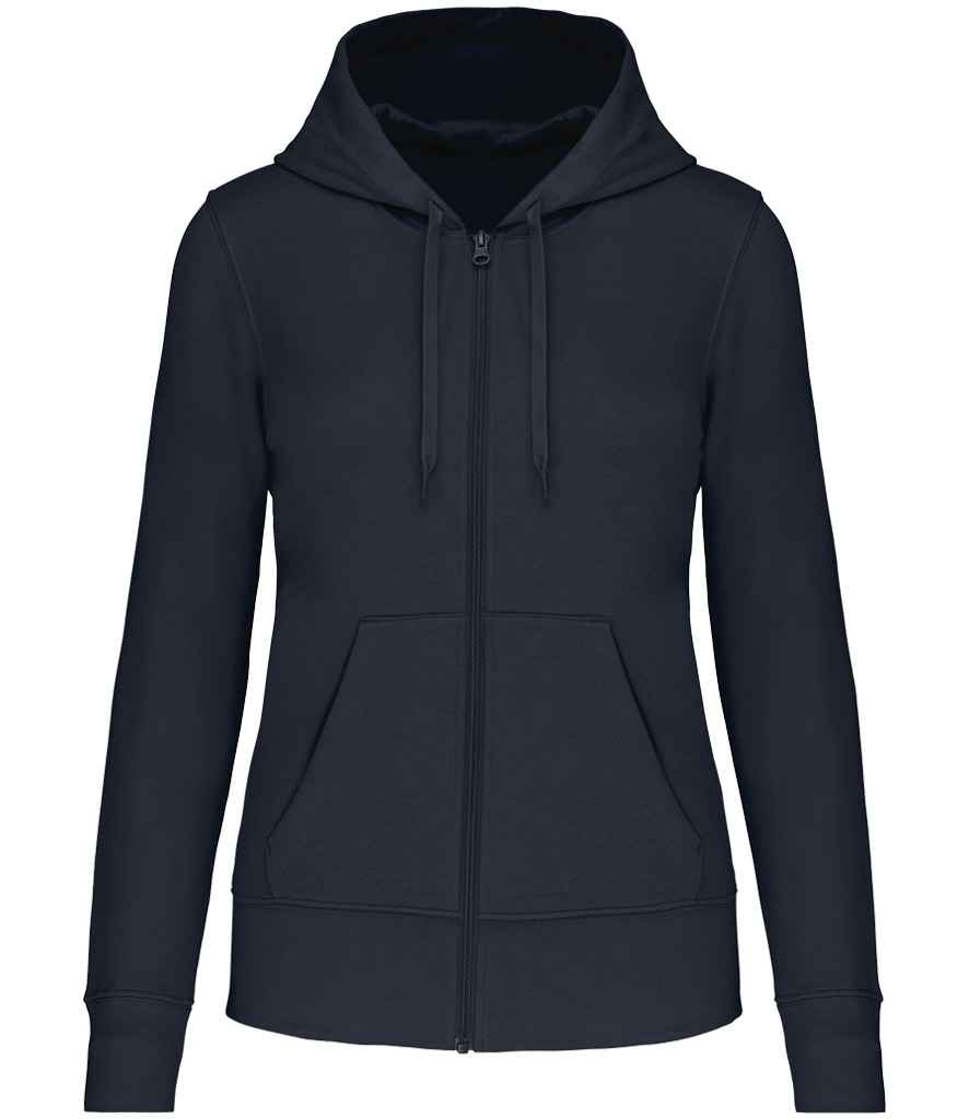 Kariban Ladies Full Zip Hoodie - Navy