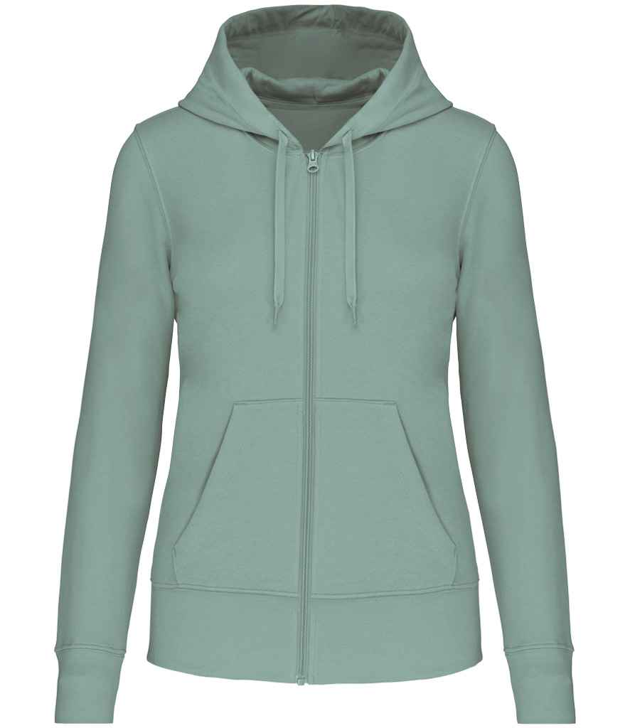 Kariban Ladies Full Zip Hoodie - Sage