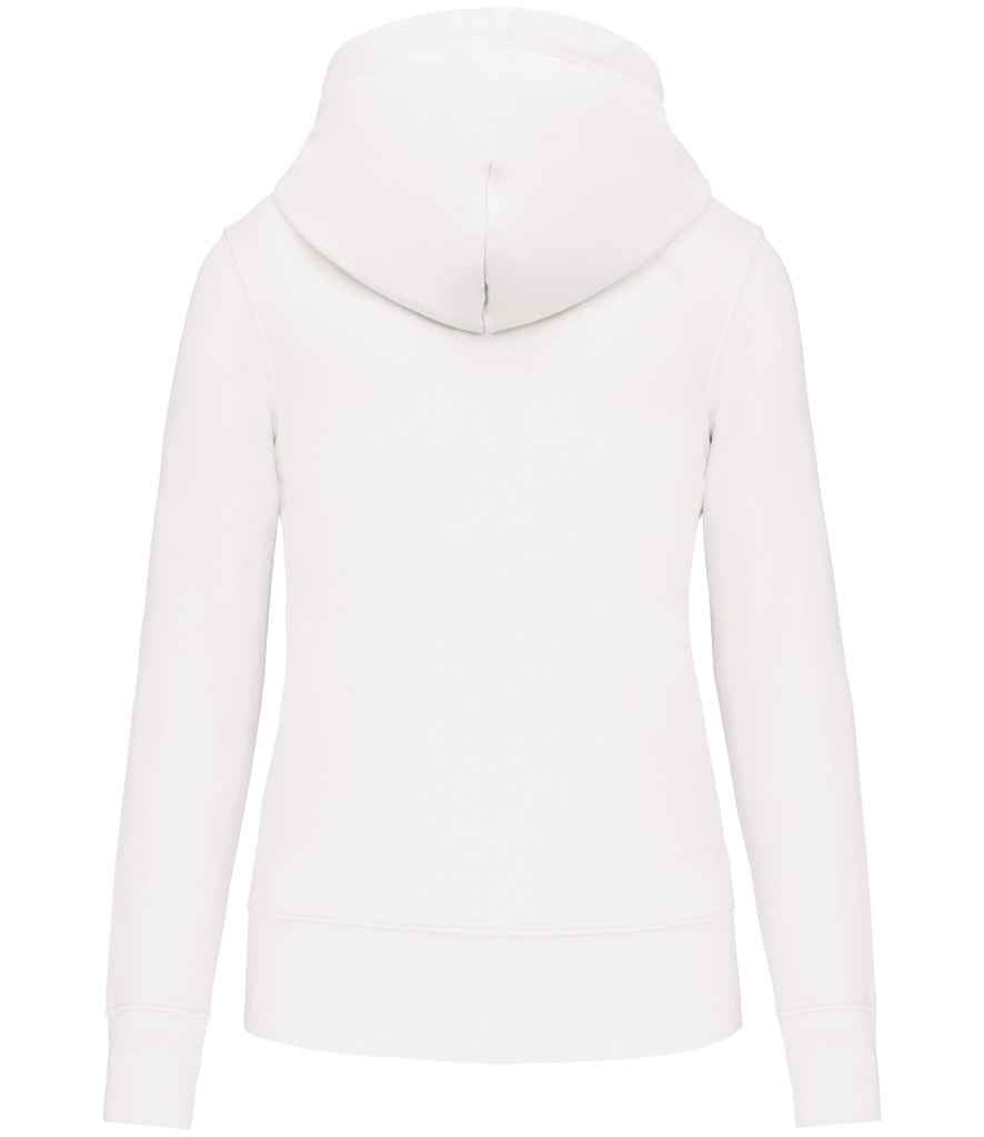 Kariban Ladies Full Zip Hoodie - White