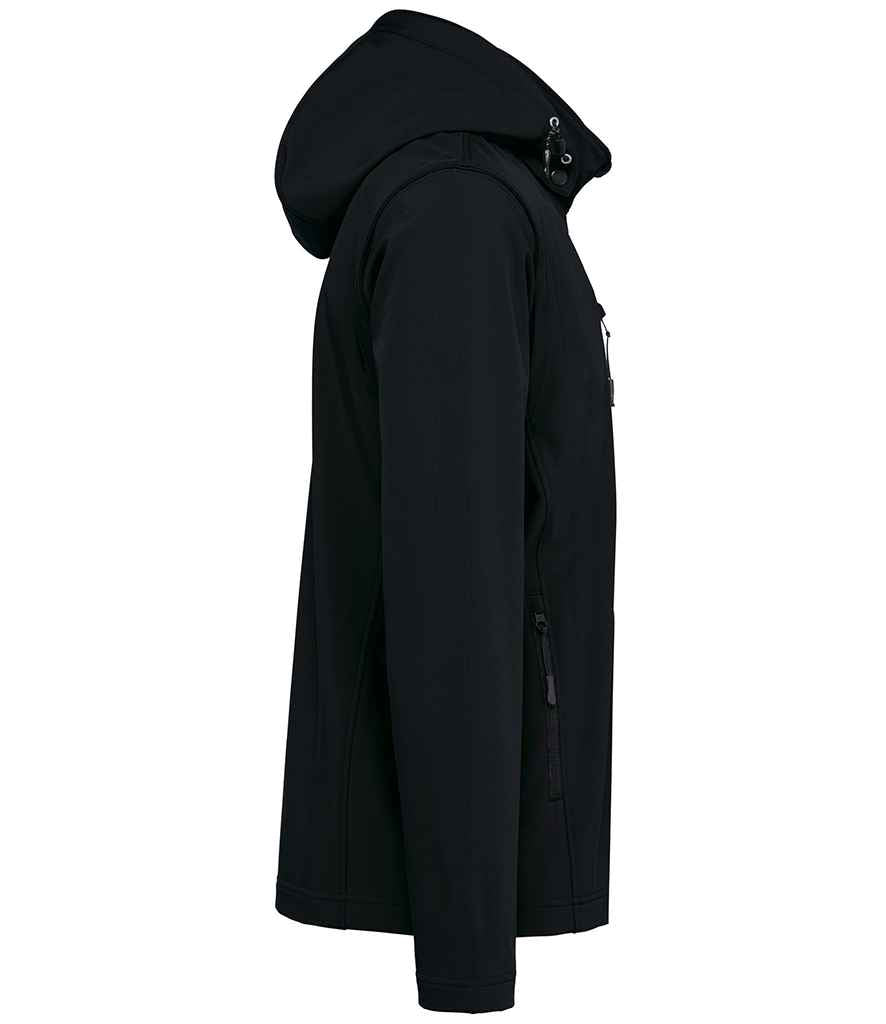 Kariban Unisex Three Layer Hooded Soft Shell Jacket - Black