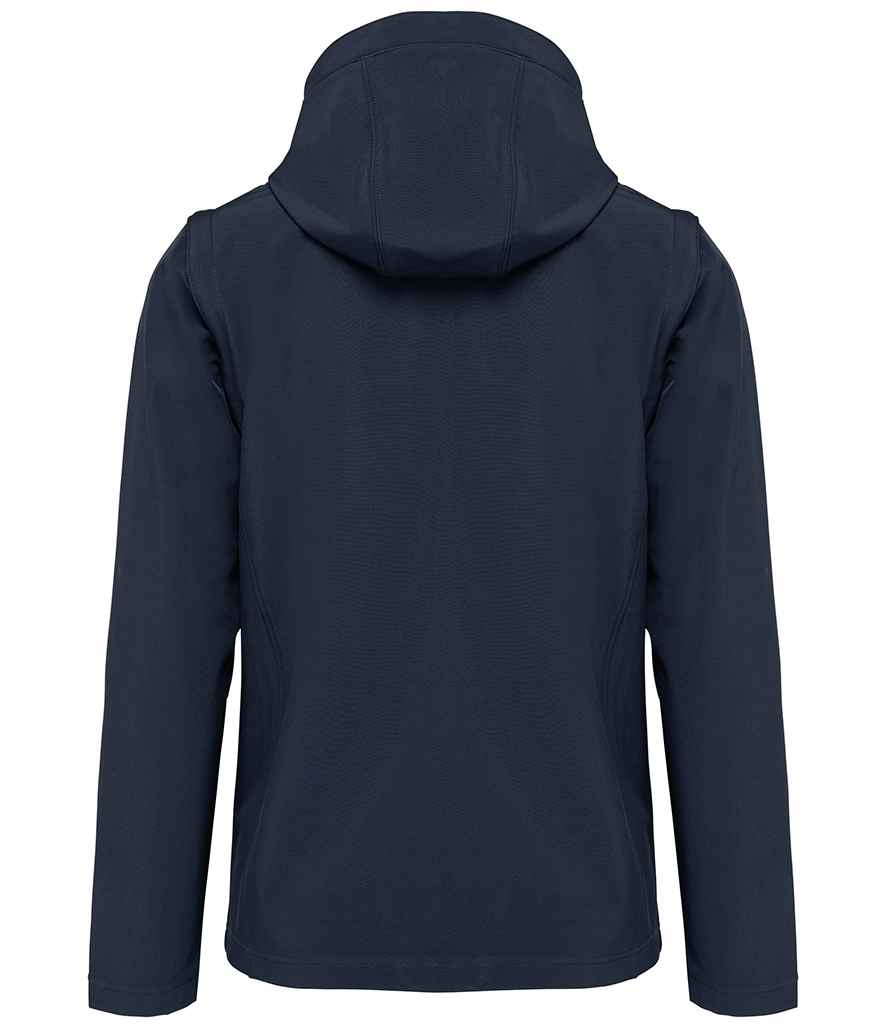 Kariban Unisex Three Layer Hooded Soft Shell Jacket - Navy