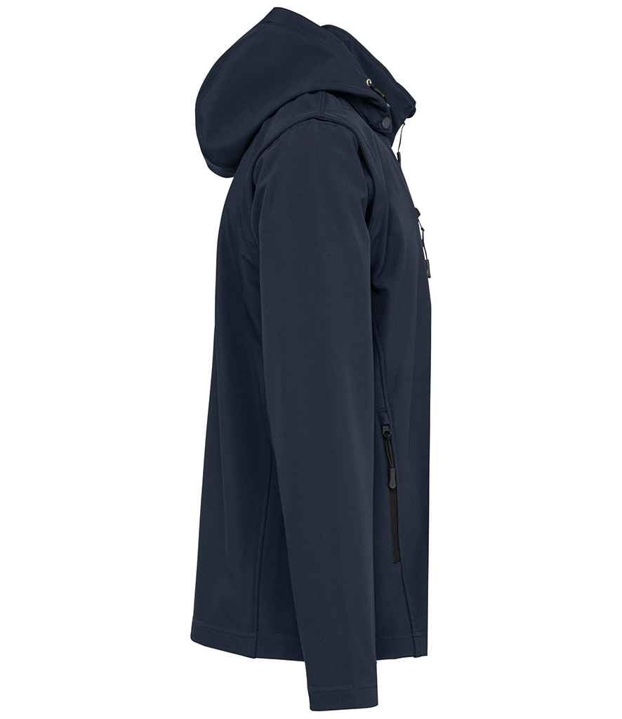 Kariban Unisex Three Layer Hooded Soft Shell Jacket - Navy