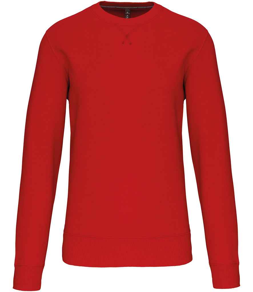 Kariban Crew Neck Sweatshirt - Red