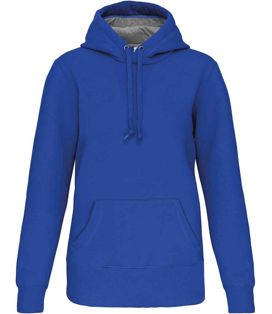Kariban Heavy Contrast Hoodie - Royal Blue