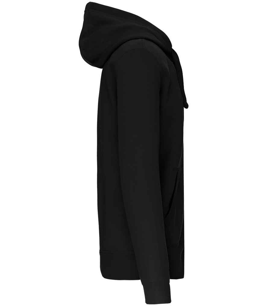 Kariban Full Zip Hooded Sweatshirt - Black