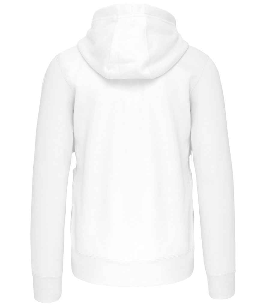 Kariban Full Zip Hooded Sweatshirt - White