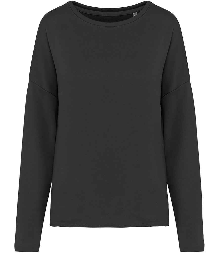 Kariban Ladies Oversized Sweatshirt - Black