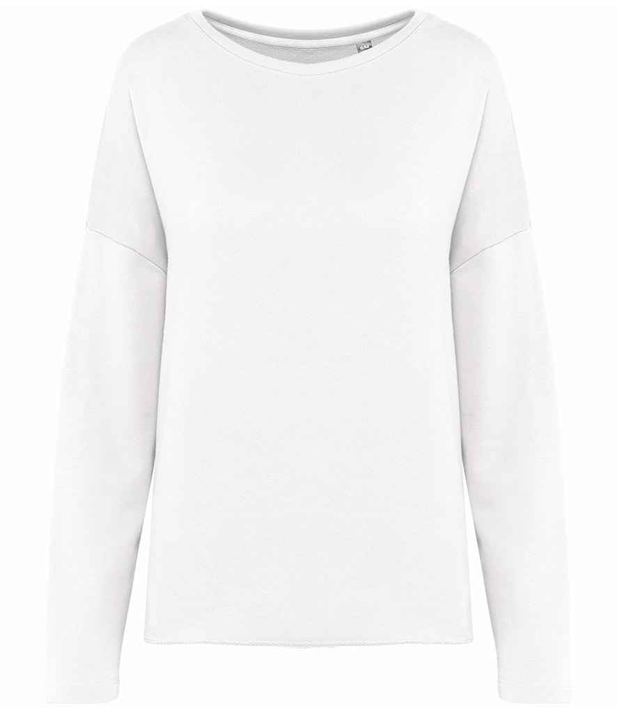 Kariban Ladies Oversized Sweatshirt - Off White