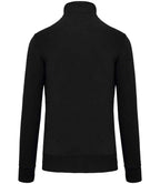 Kariban Zip Neck Sweatshirt - Black