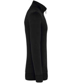 Kariban Zip Neck Sweatshirt - Black