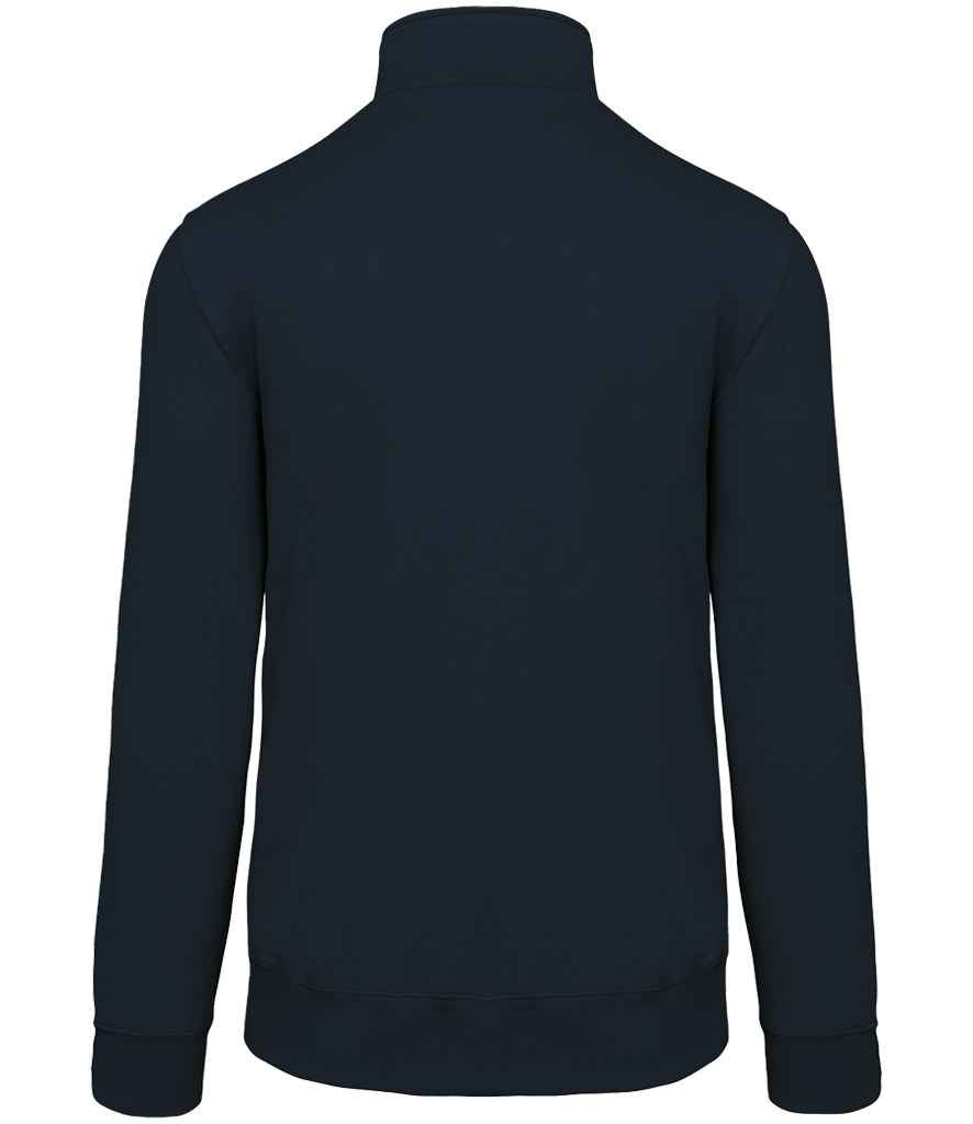 Kariban Zip Neck Sweatshirt - Navy