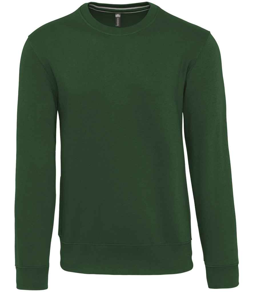 Kariban Crew Neck Sweatshirt - Forest Green