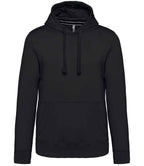 Kariban Hooded Sweatshirt - Black