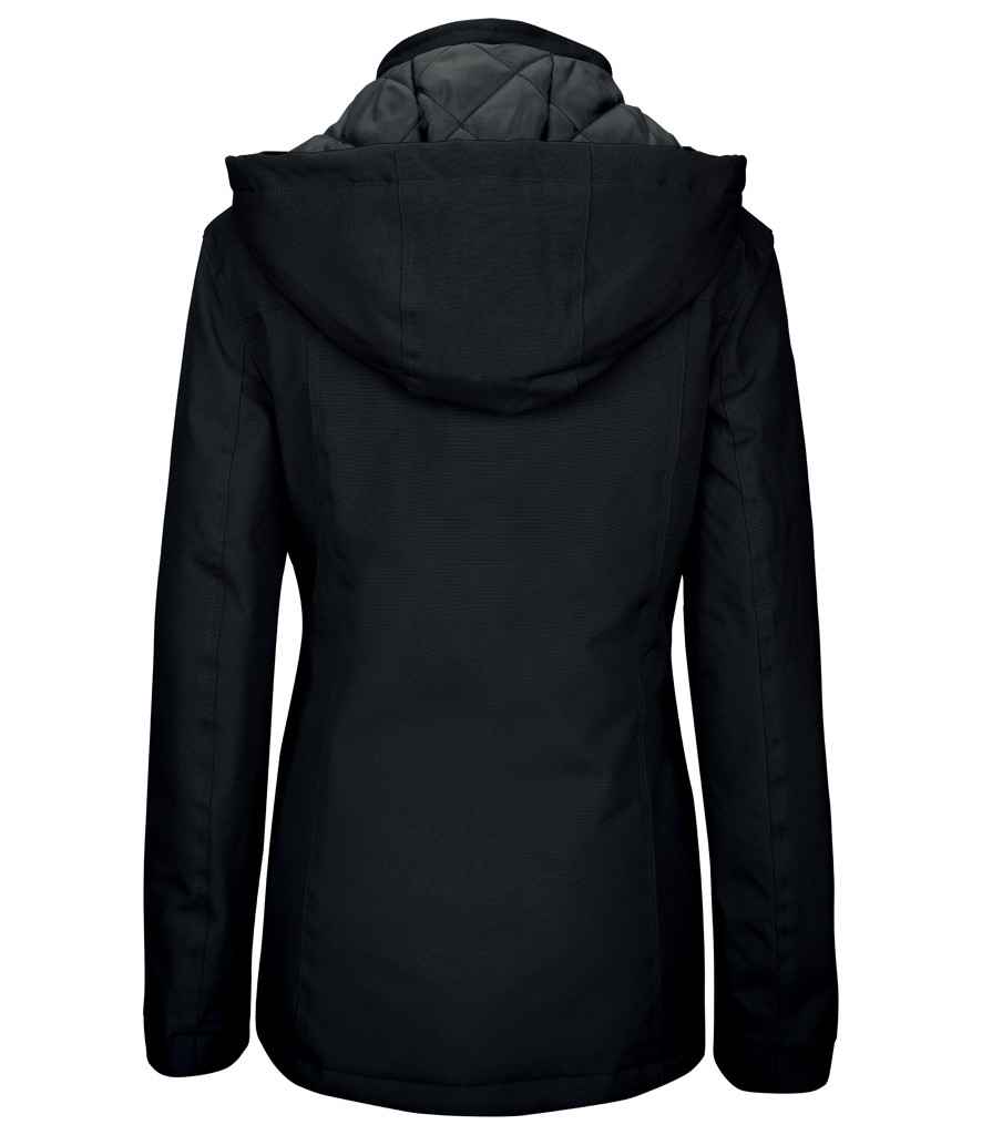 Kariban Ladies Parka Jacket - Black