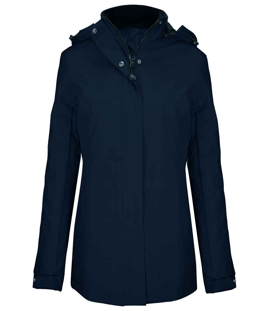 Kariban Ladies Parka Jacket - Black