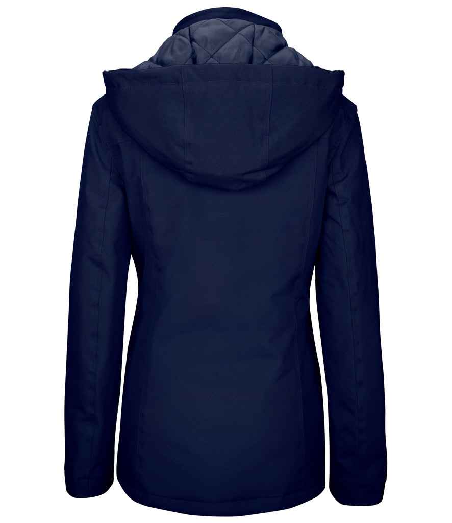 Kariban Ladies Parka Jacket - Navy