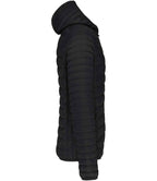 Kariban Lightweight Hooded Padded Jacket - Black