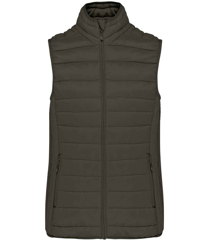 Kariban Ladies Lightweight Padded Bodywarmer - Dark Khaki
